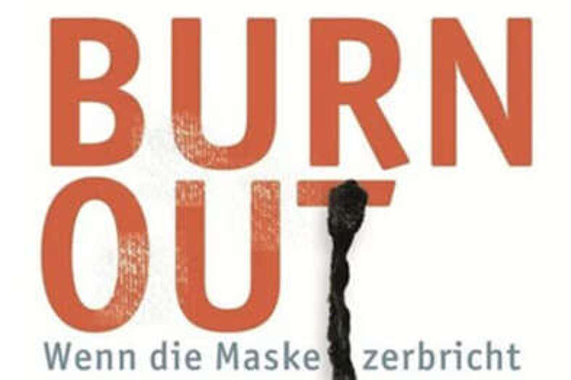 Weisses Cover des Buches Burnout